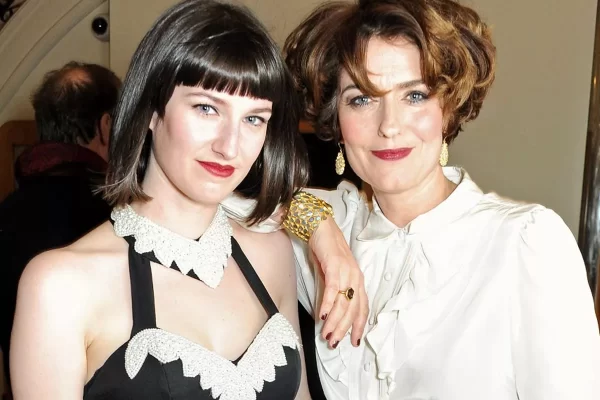 The radiant Anna Chancellor, a star illuminating the stage and screen