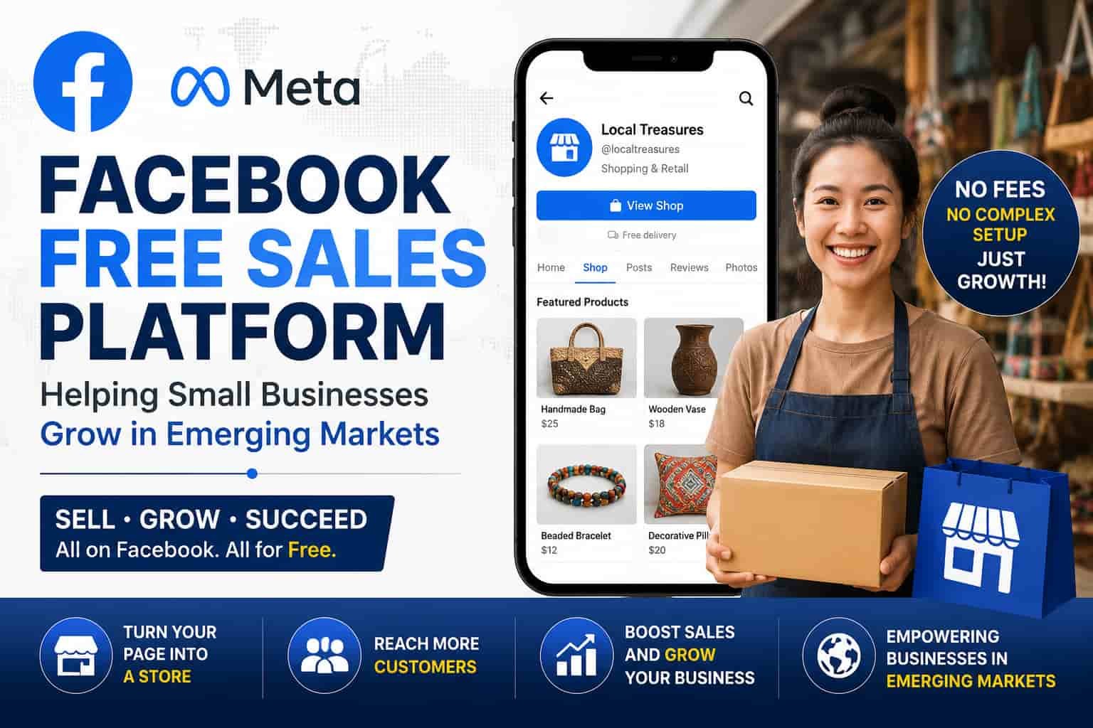 Facebook free sales platform